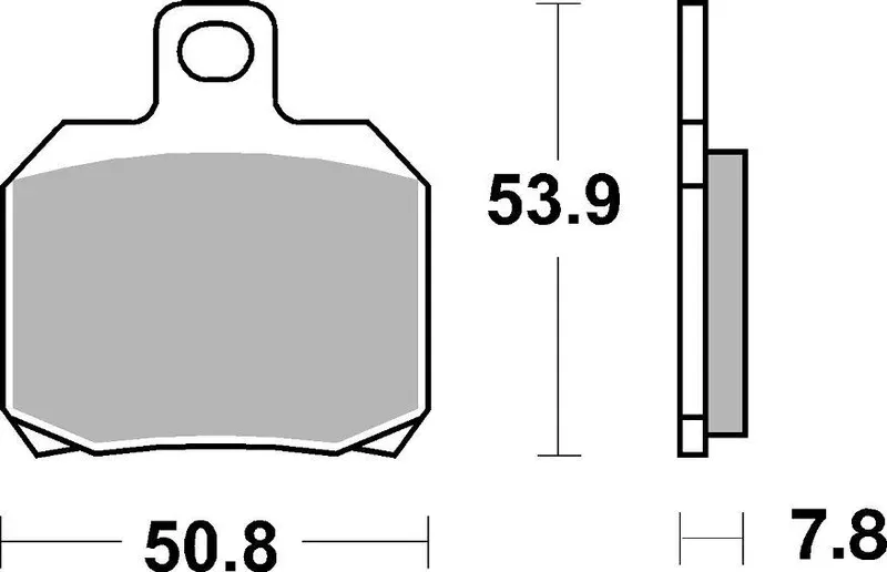 BRAKE PAD CAR RACE R Begränsat erbjudande