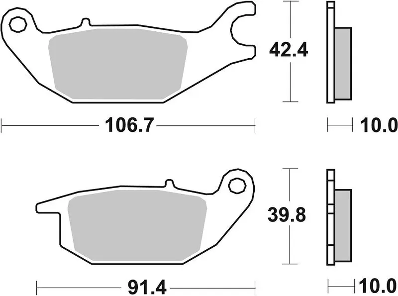 BRAKE PAD CAR/CER Endast denna vecka