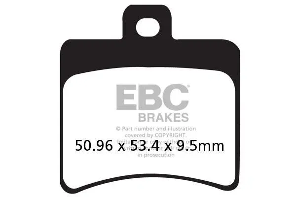 BRAKE PAD HH SINT SCOOTER Beställ nu