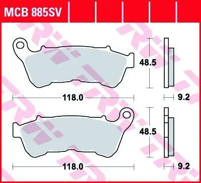 BRAKE PAD SINTER Premium
