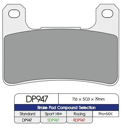 Begränsat antal BRAKE PAD SINTER