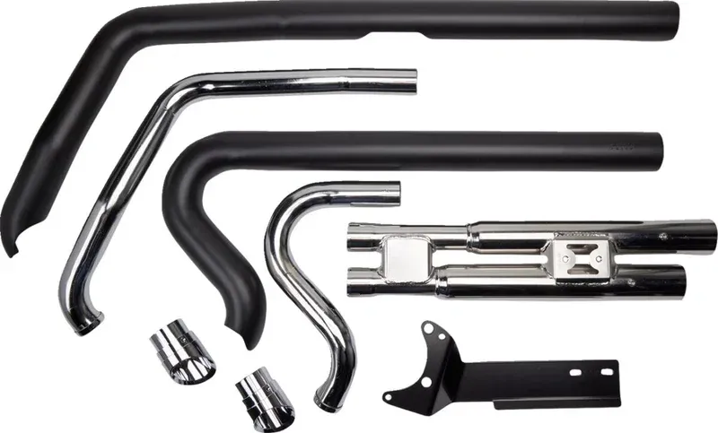 EXHAUST SPD SD BK DYNA 17 I lager