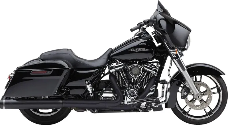 MUFFLER NH 4 FLH BLK Rea