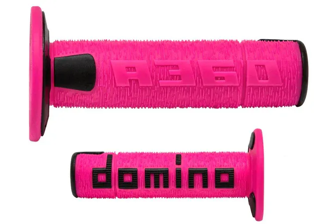Grips Domino A360 Offroad Rosa / Svart (sluten ände) Lägg i varukorgen