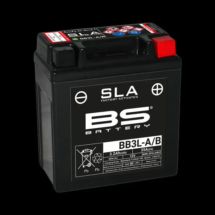 Rabatter BATTERY BS BB3L-B SLA